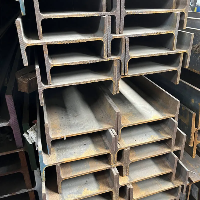 Custom-Cut IPE I Beams in Warehouse Inventory - Precision Engineered for Heavy Load Storage Applications