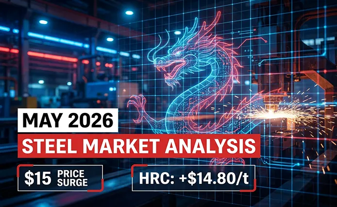 The "Chinese Dragon" Returns: Global Steel Price Surge Analysis & May 2026 Market Outlook