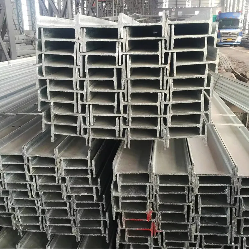 Vigas I de acero recubiertas de zinc para uso industrial
