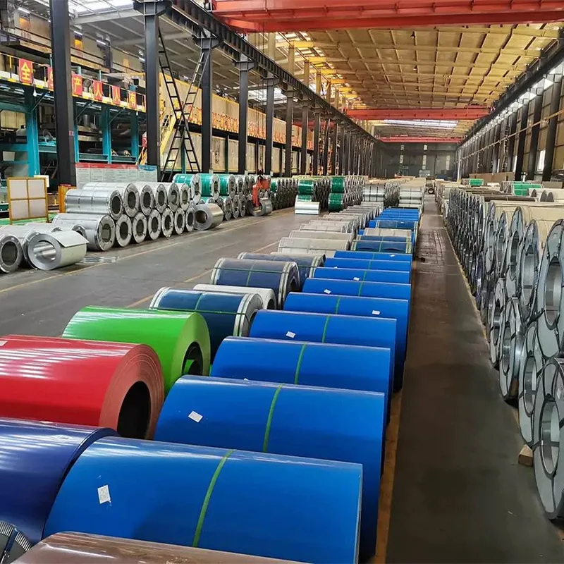 Bobina de acero galvanizado prepintado