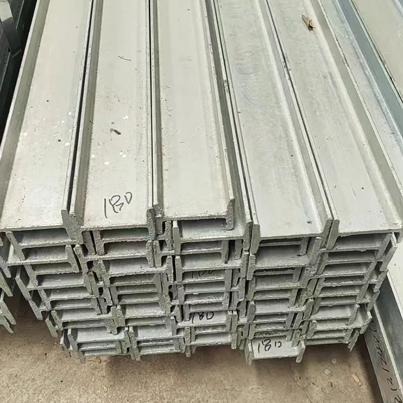 Poufères en I galvanisées en service lourd
