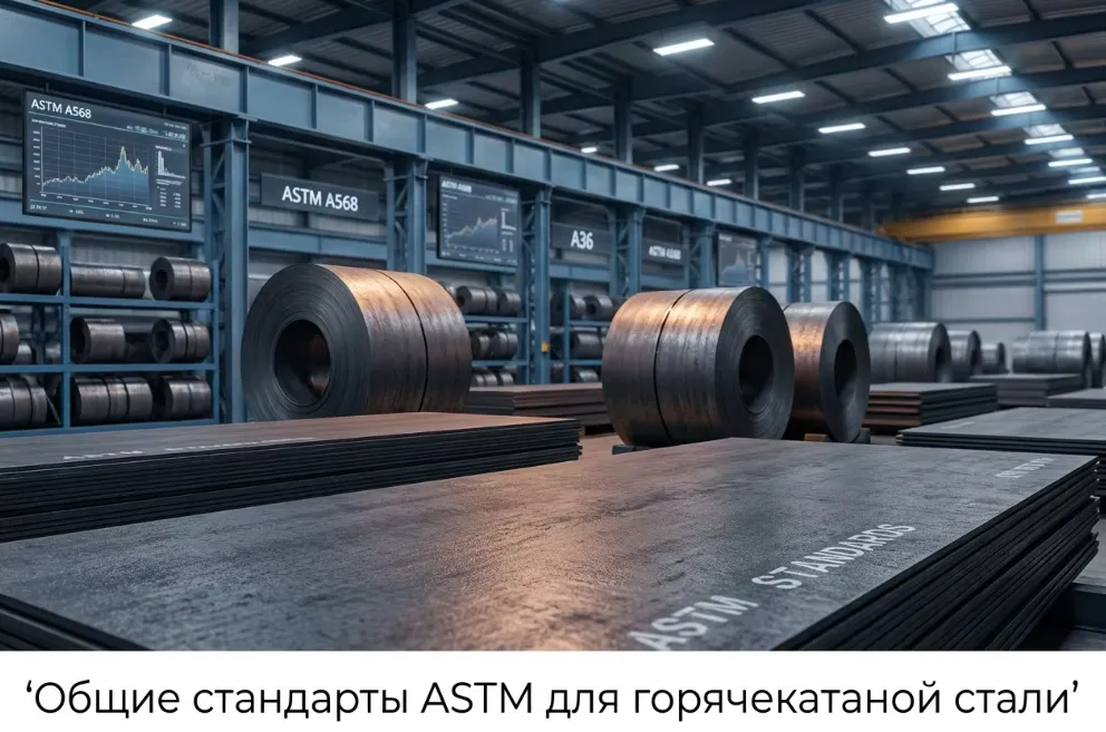 Общие стандарты ASTM для горячекатаной стали